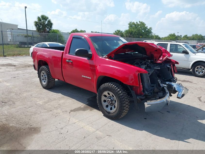 2011 GMC Sierra 1500 Work Truck VIN: 1GTN1TEX9BZ295317 Lot: 39380217