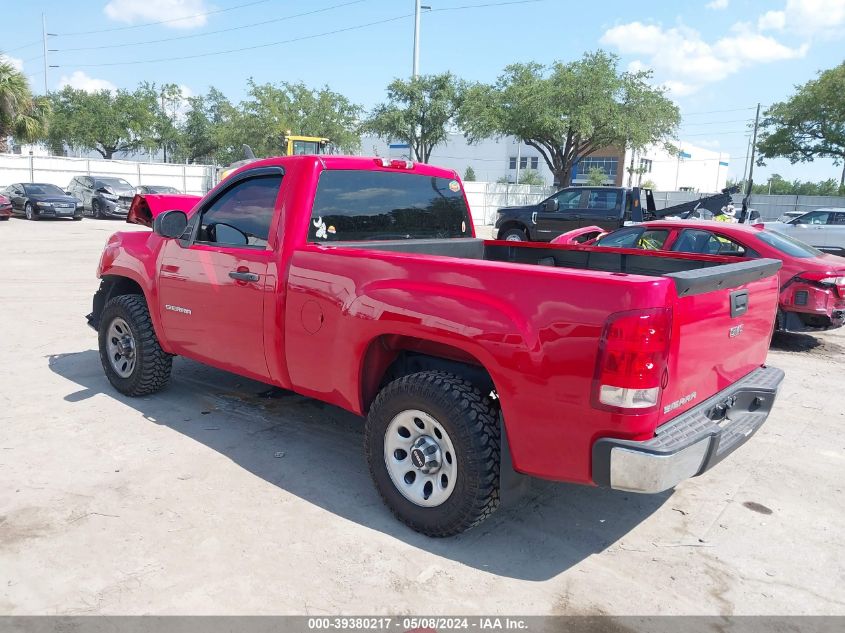 2011 GMC Sierra 1500 Work Truck VIN: 1GTN1TEX9BZ295317 Lot: 39380217