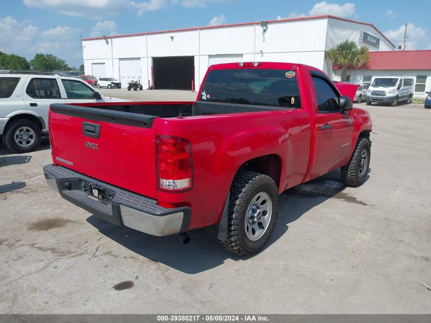 2011 GMC Sierra 1500 Work Truck VIN: 1GTN1TEX9BZ295317 Lot: 39380217