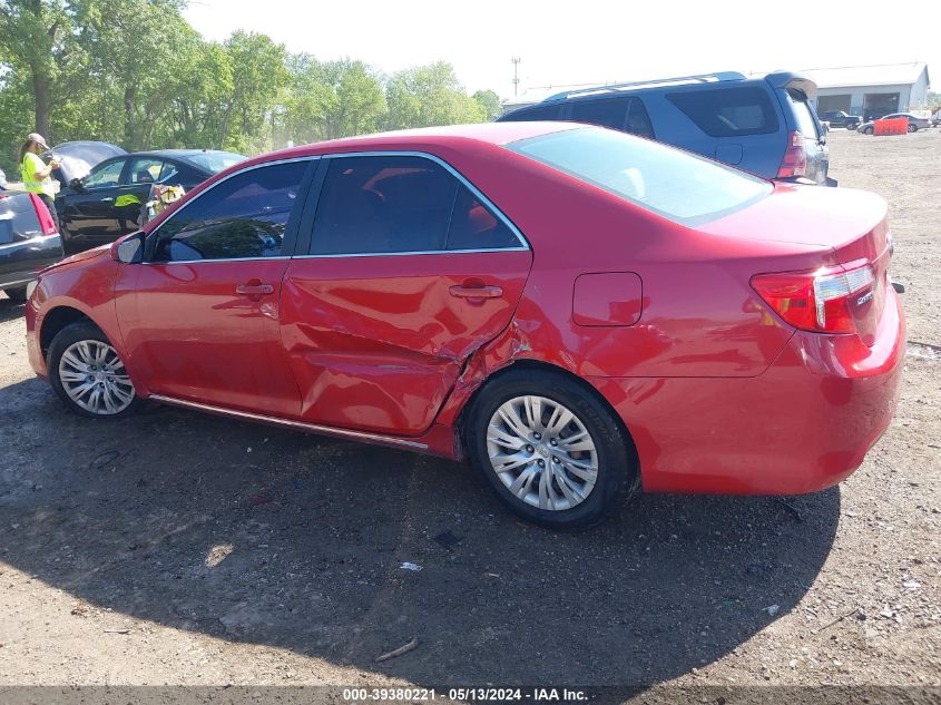 2012 Toyota Camry L/Le/Se/Se Limited Edition/Xle VIN: 4T4BF1FK4CR182029 Lot: 39380221