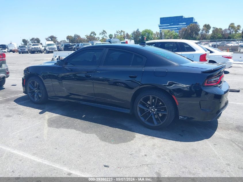 2019 Dodge Charger Gt Rwd VIN: 2C3CDXHGXKH760371 Lot: 39380223