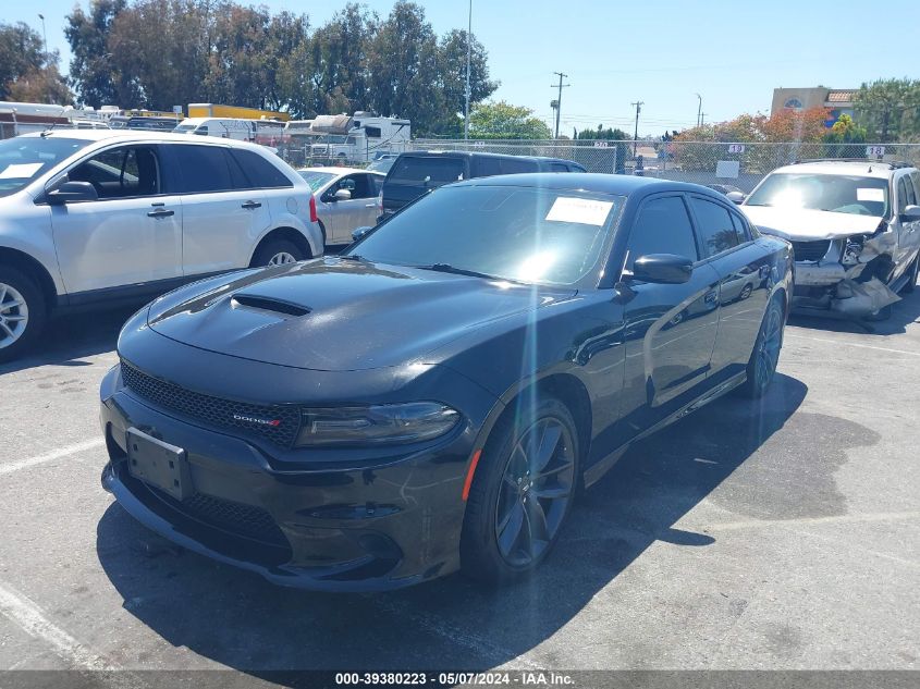 2019 Dodge Charger Gt Rwd VIN: 2C3CDXHGXKH760371 Lot: 39380223