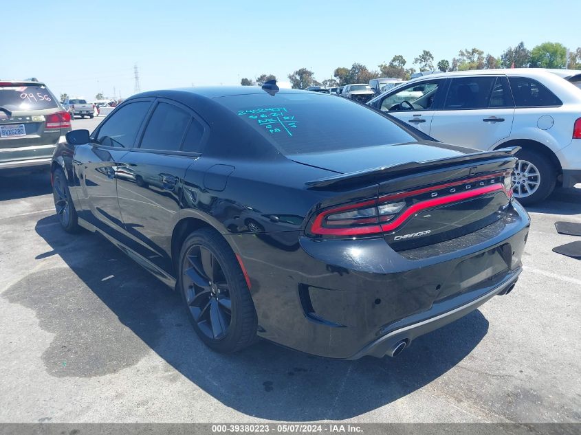 2019 Dodge Charger Gt Rwd VIN: 2C3CDXHGXKH760371 Lot: 39380223