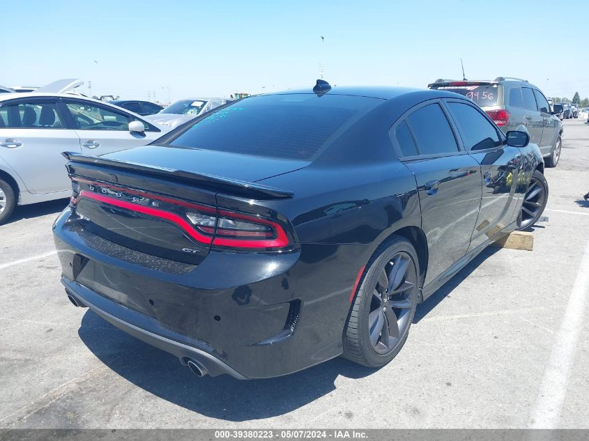 2019 Dodge Charger Gt Rwd VIN: 2C3CDXHGXKH760371 Lot: 39380223