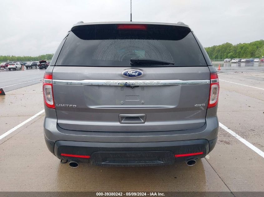 2014 Ford Explorer Limited VIN: 1FM5K8F81EGA16312 Lot: 39380242