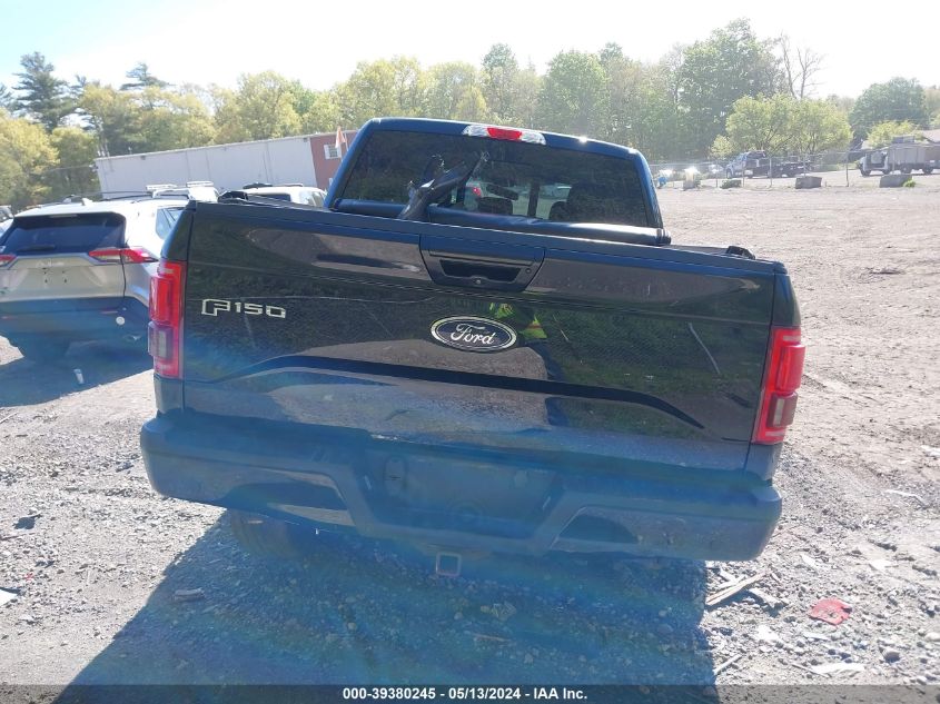 2016 Ford F-150 Lariat VIN: 1FTEW1EP5GFA93895 Lot: 39380245