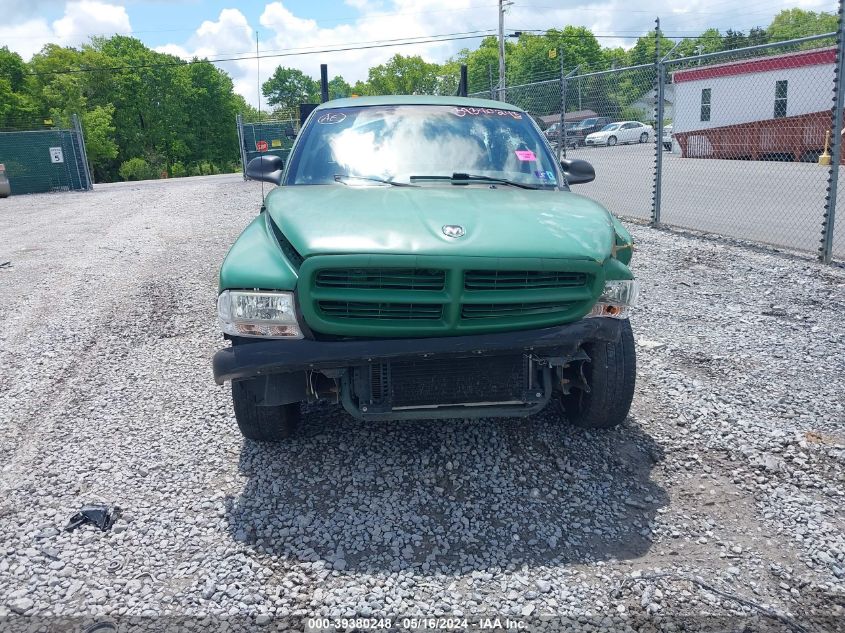 2000 Dodge Dakota Slt/Sport VIN: 1B7GL22X7YS670303 Lot: 39380248