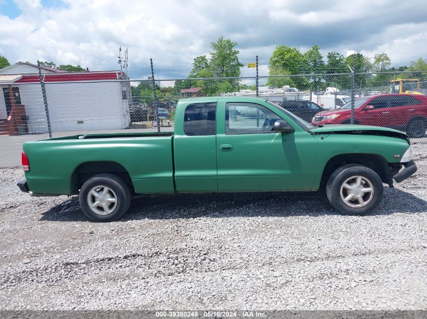 2000 Dodge Dakota Slt/Sport VIN: 1B7GL22X7YS670303 Lot: 39380248