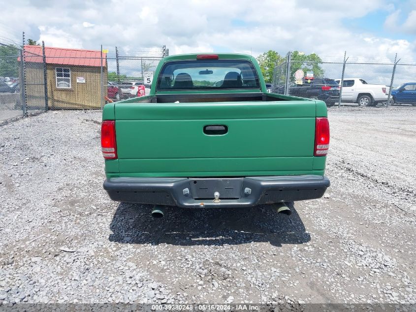 2000 Dodge Dakota Slt/Sport VIN: 1B7GL22X7YS670303 Lot: 39380248