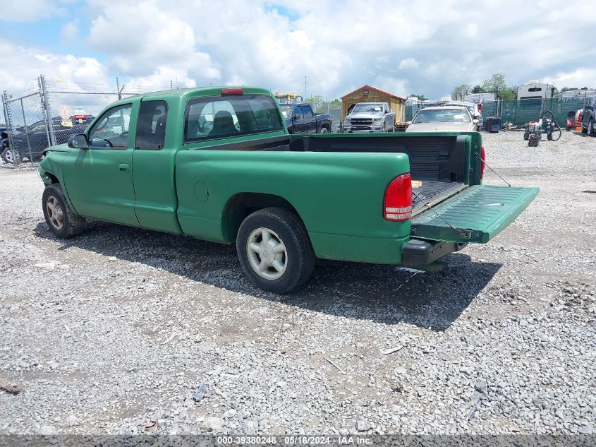 2000 Dodge Dakota Slt/Sport VIN: 1B7GL22X7YS670303 Lot: 39380248