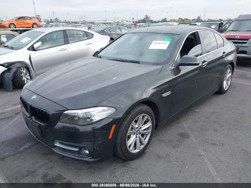 2015 BMW 528I VIN: WBA5A5C53FD513796 Lot: 39380255