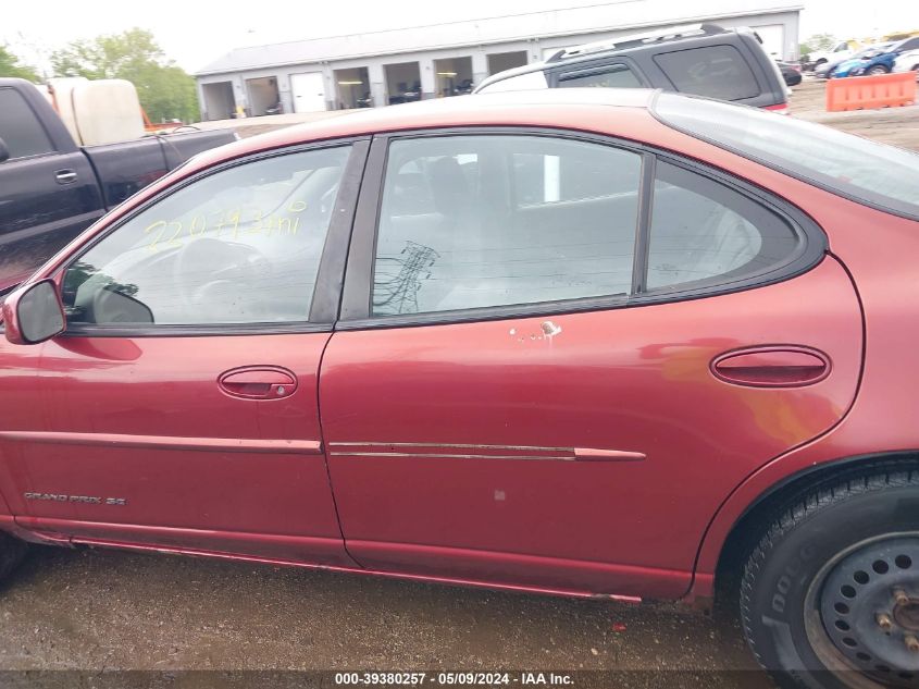 2003 Pontiac Grand Prix Se VIN: 1G2WK52J23F116118 Lot: 39380257