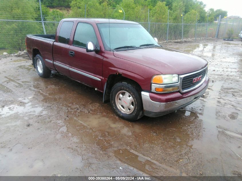 2002 GMC Sierra 1500 Sle VIN: 2GTEC19T321359155 Lot: 39380264