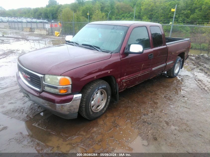 2002 GMC Sierra 1500 Sle VIN: 2GTEC19T321359155 Lot: 39380264