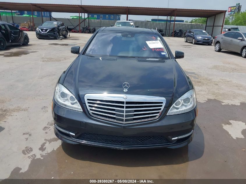 2013 Mercedes-Benz S 550 VIN: WDDNG7DB1DA506254 Lot: 39380267