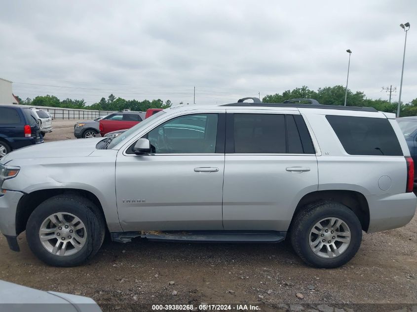 2016 Chevrolet Tahoe Lt VIN: 1GNSCBKC7GR385797 Lot: 39380268