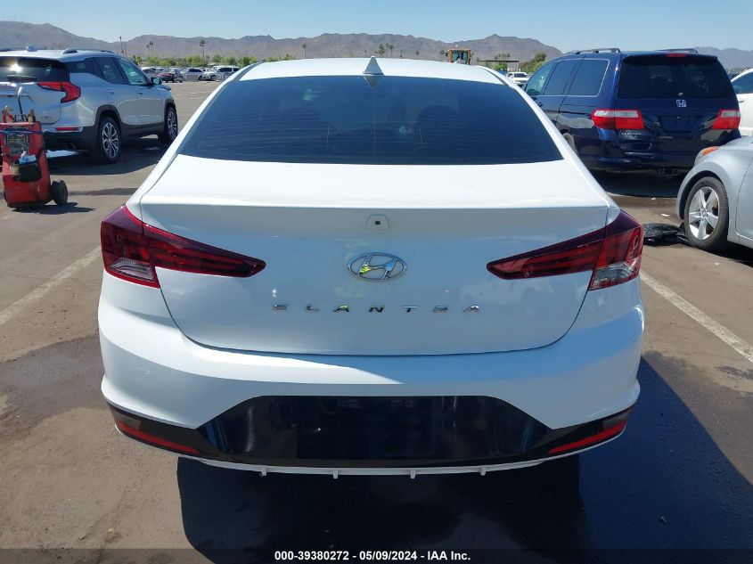 2020 Hyundai Elantra Sel VIN: 5NPD84LF1LH530535 Lot: 39380272