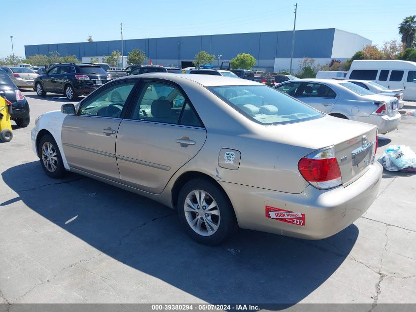 2005 Toyota Camry Le V6 VIN: 4T1BF30K25U609824 Lot: 39380294