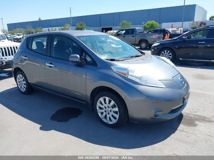 2015 Nissan Leaf S VIN: 1N4AZ0CP9FC302337 Lot: 39380295