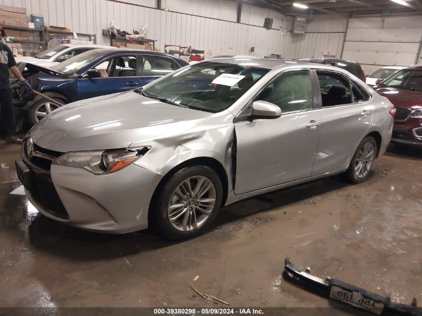 2015 Toyota Camry Se VIN: 4T1BF1FK7FU987215 Lot: 39380298