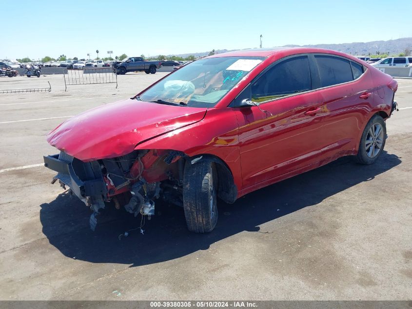 0KMHD84LF6JU45117 2018 Hyundai Elantra Value Edition