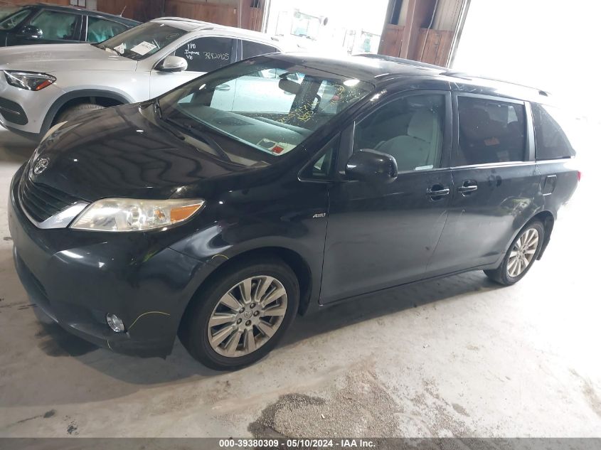 2016 Toyota Sienna Le 7 Passenger VIN: 5TDJK3DCXGS131478 Lot: 39380309