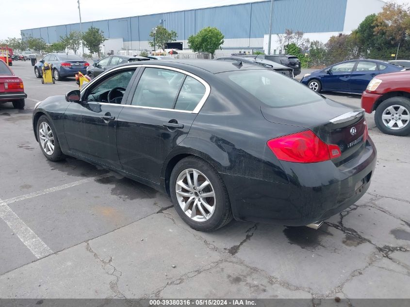 2008 Infiniti G35 VIN: JNKBV61E48M204052 Lot: 39380316