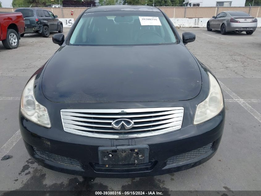 2008 Infiniti G35 VIN: JNKBV61E48M204052 Lot: 39380316