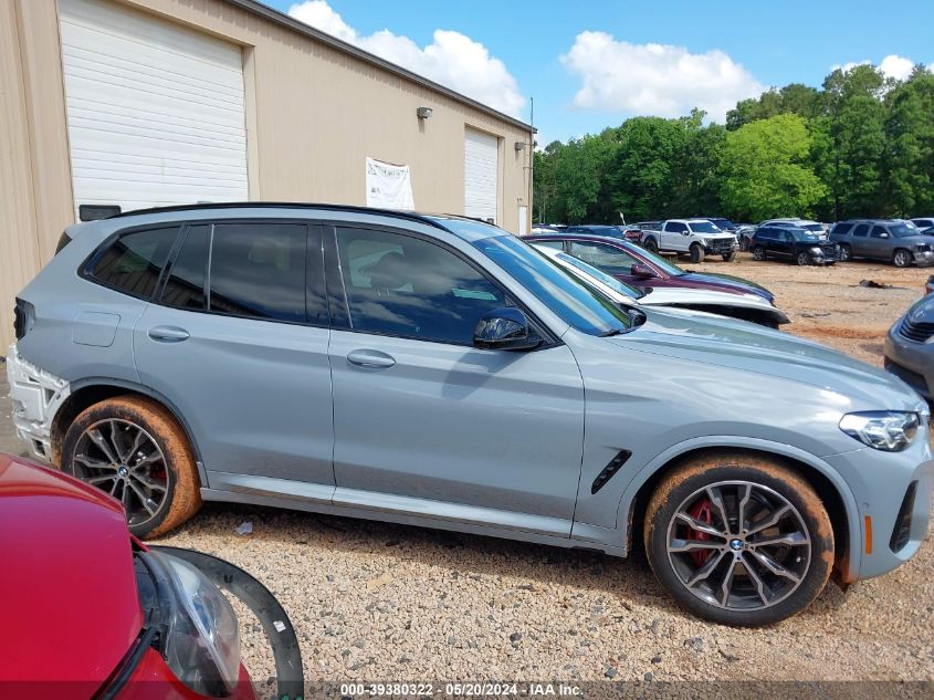 2022 BMW X3 M40I VIN: 5UX83DP06N9M62149 Lot: 39380322