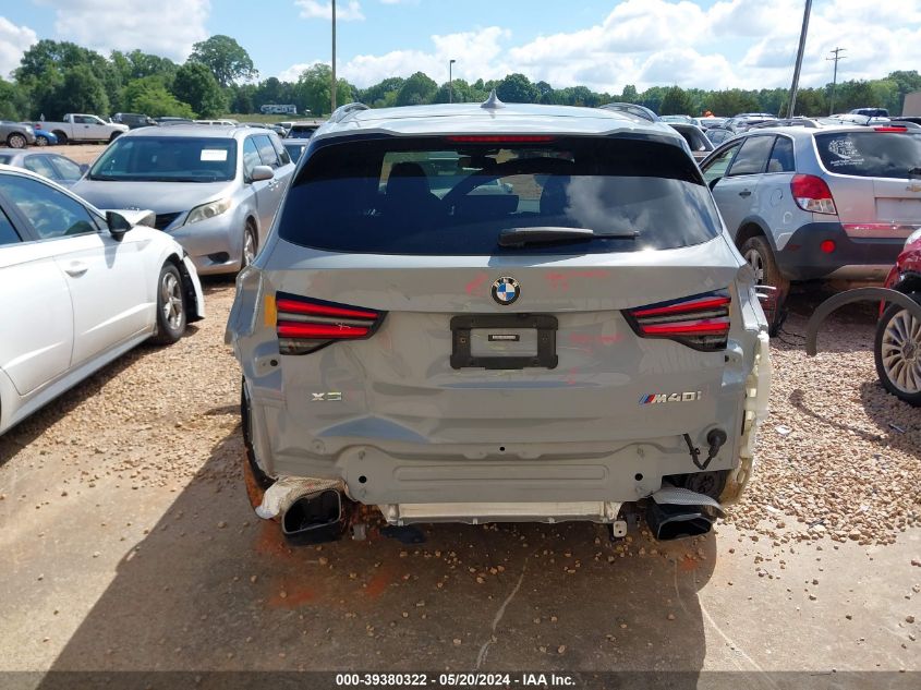 2022 BMW X3 M40I VIN: 5UX83DP06N9M62149 Lot: 39380322