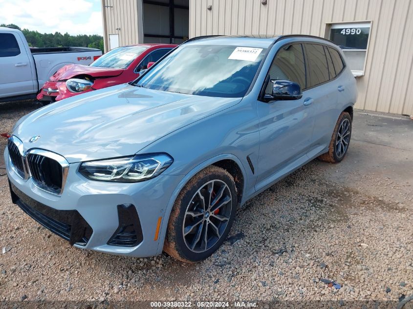 2022 BMW X3 M40I VIN: 5UX83DP06N9M62149 Lot: 39380322