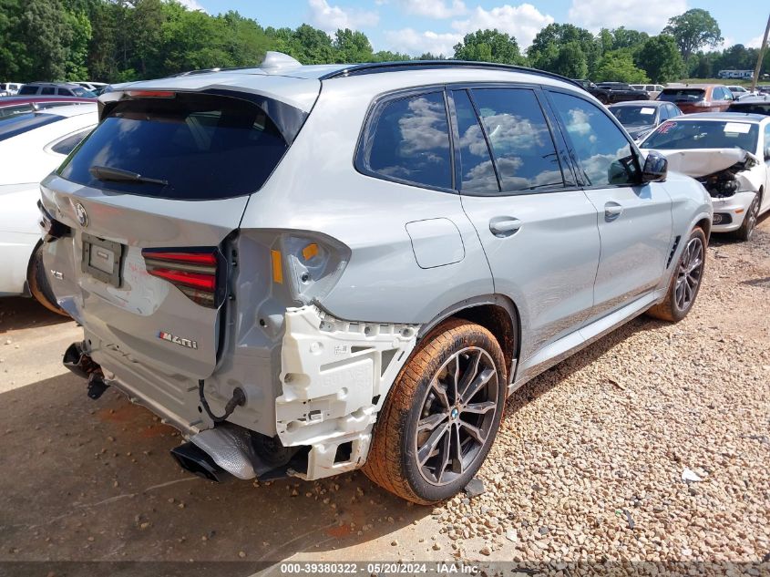 2022 BMW X3 M40I VIN: 5UX83DP06N9M62149 Lot: 39380322