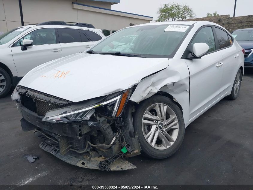 VIN 5NPD84LF4KH418813 2019 HYUNDAI ELANTRA SEL/VALUE/LIMITED