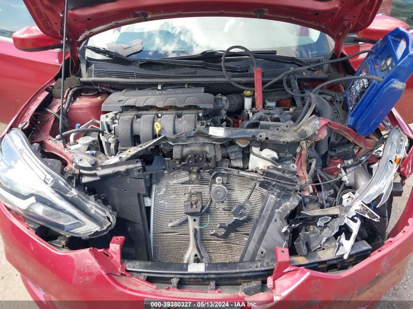 2017 Nissan Sentra Sv VIN: 3N1AB7AP2HY275084 Lot: 39380327