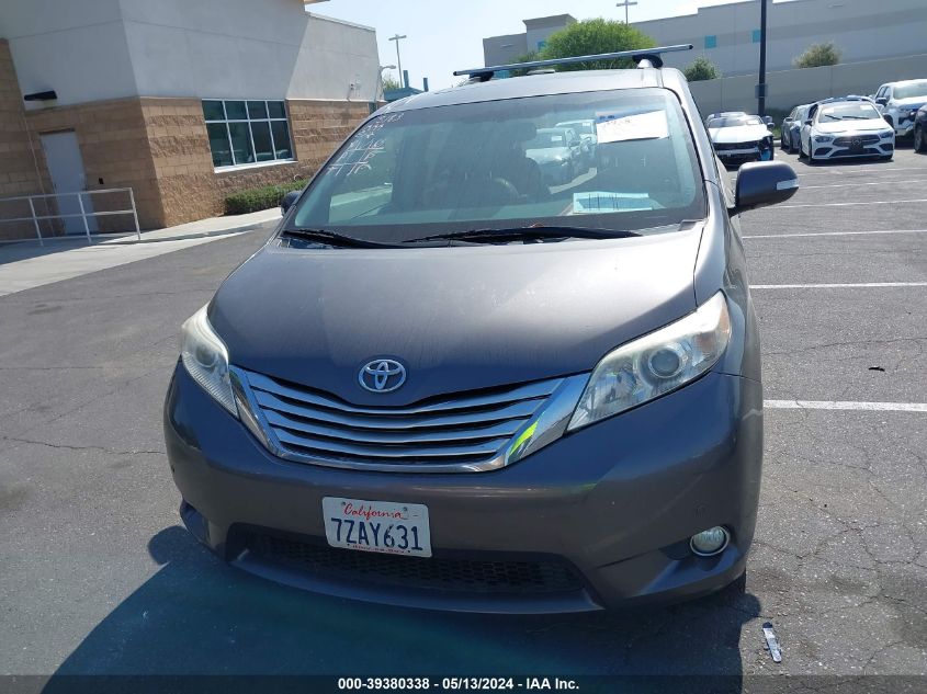 2014 Toyota Sienna Limited 7 Passenger VIN: 5TDDK3DCXES083328 Lot: 39380338