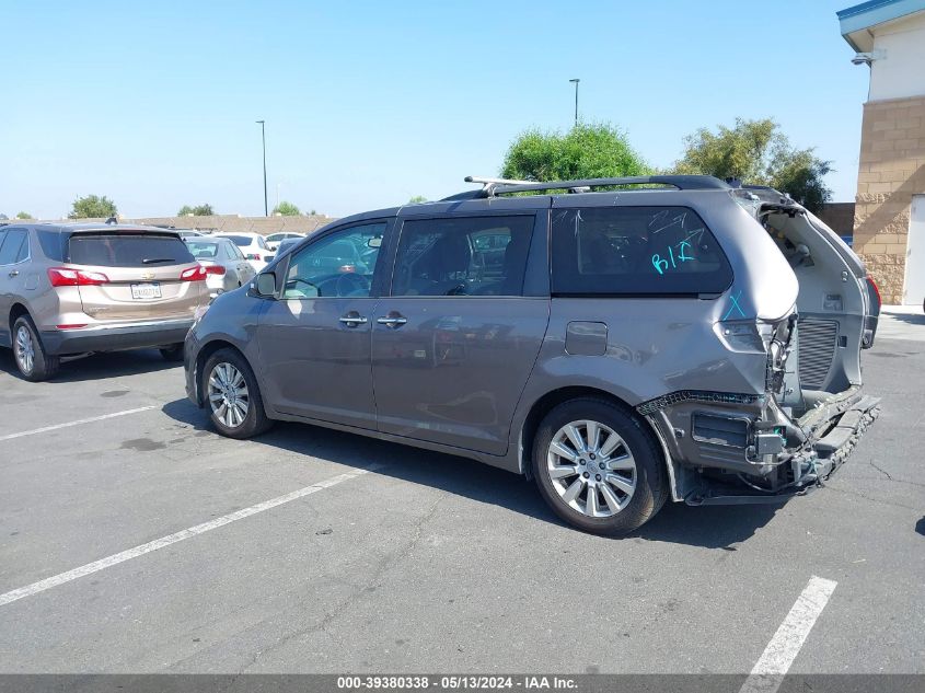 2014 Toyota Sienna Limited 7 Passenger VIN: 5TDDK3DCXES083328 Lot: 39380338