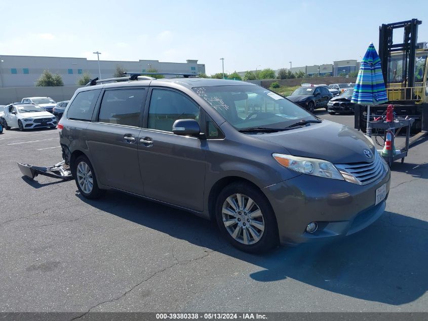 2014 Toyota Sienna Limited 7 Passenger VIN: 5TDDK3DCXES083328 Lot: 39380338