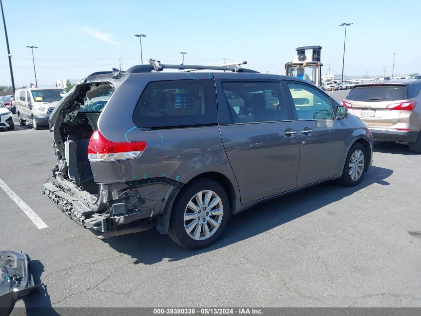 2014 Toyota Sienna Limited 7 Passenger VIN: 5TDDK3DCXES083328 Lot: 39380338