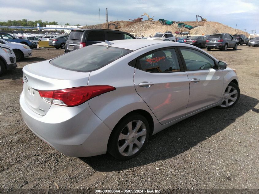 2012 Hyundai Elantra Limited (Ulsan Plant) VIN: KMHDH4AE5CU231562 Lot: 39380344