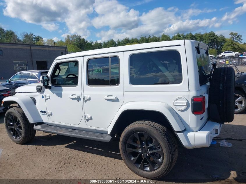 2021 Jeep Wrangler 4Xe Unlimited High Altitude 4X4 VIN: 1C4JJXP68MW784077 Lot: 39380361