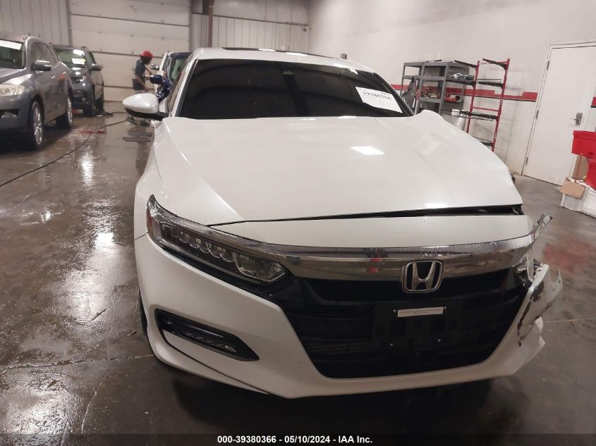 2018 Honda Accord Ex-L 2.0T VIN: 1HGCV2F57JA028694 Lot: 39380366