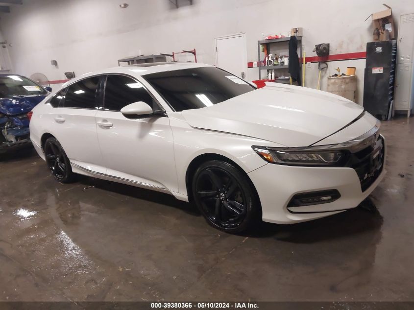 2018 Honda Accord Ex-L 2.0T VIN: 1HGCV2F57JA028694 Lot: 39380366