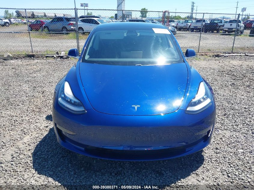 2020 Tesla Model 3 Long Range Dual Motor All-Wheel Drive VIN: 5YJ3E1EB5LF791016 Lot: 39380371