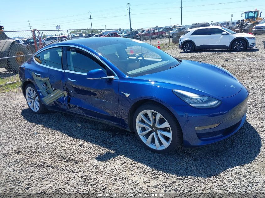 2020 Tesla Model 3 Long Range Dual Motor All-Wheel Drive VIN: 5YJ3E1EB5LF791016 Lot: 39380371