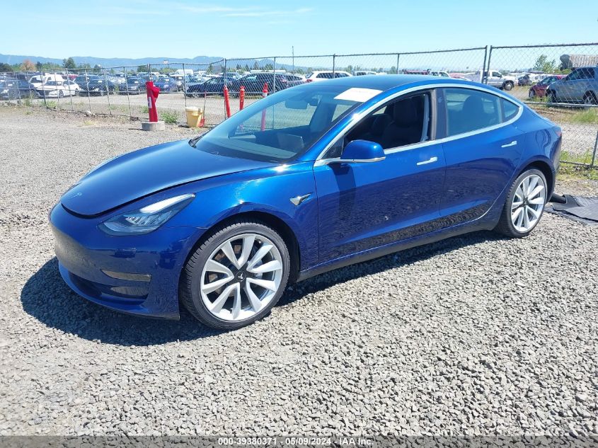 2020 Tesla Model 3 Long Range Dual Motor All-Wheel Drive VIN: 5YJ3E1EB5LF791016 Lot: 39380371