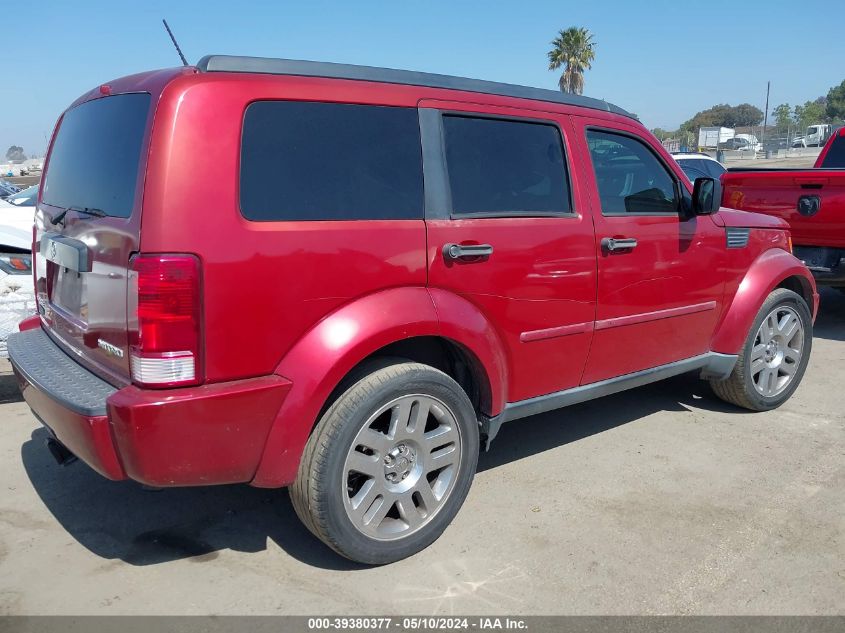 2010 Dodge Nitro Heat VIN: 1D4PT4GK5AW158629 Lot: 39380377