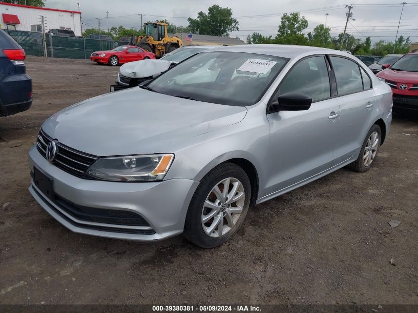 2015 Volkswagen Jetta 1.8T Se VIN: 3VWD17AJ1FM268900 Lot: 39380381