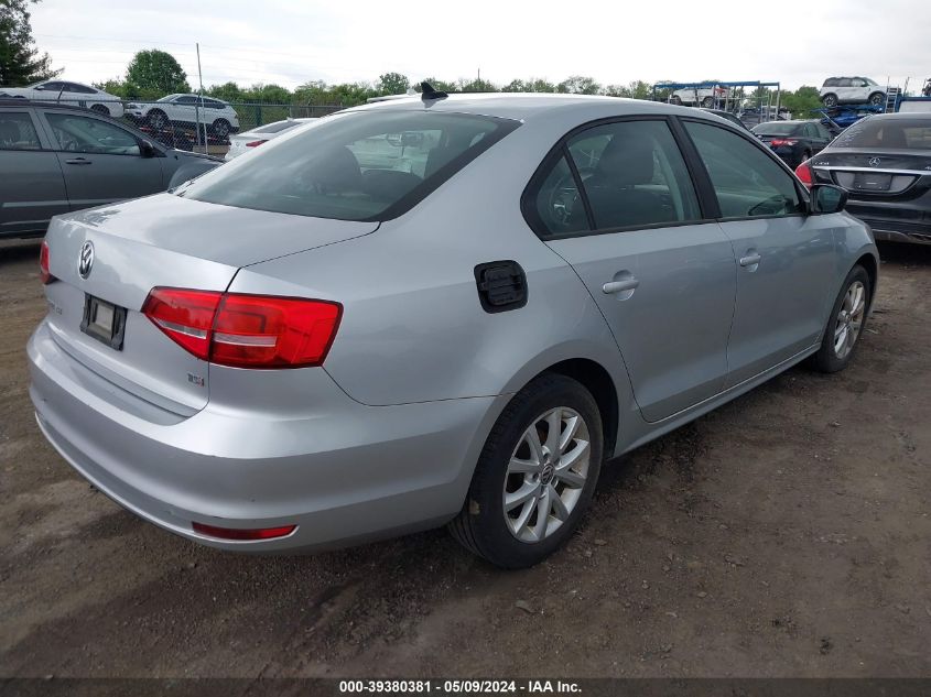 2015 Volkswagen Jetta 1.8T Se VIN: 3VWD17AJ1FM268900 Lot: 39380381