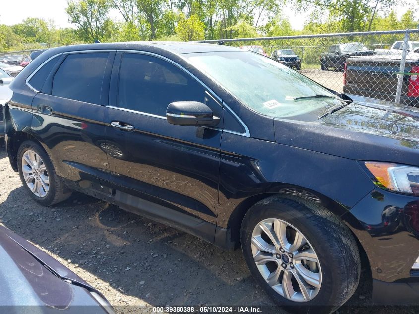 2020 Ford Edge Titanium VIN: 2FMPK4K93LBA16610 Lot: 39380388