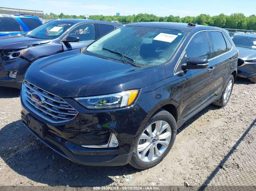 2020 Ford Edge Titanium VIN: 2FMPK4K93LBA16610 Lot: 39380388